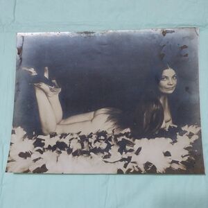 Vintage Black and White Art Print Exotic Dancer